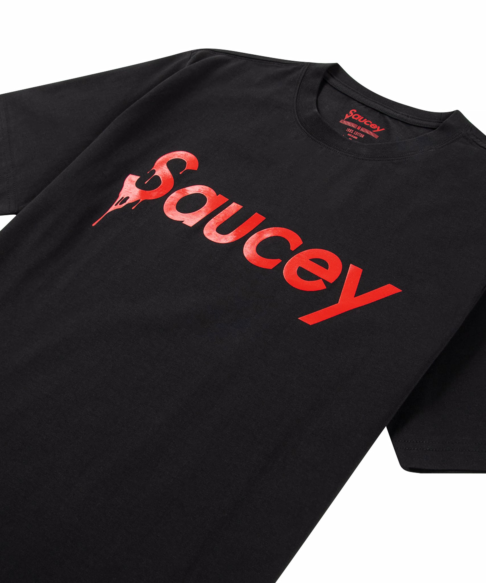 New Saucey Black T-Shirt