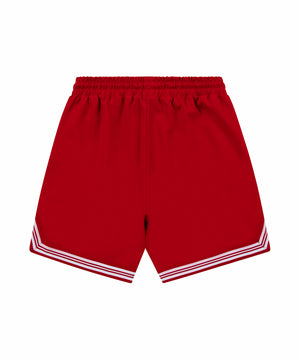 Saucey Crimson Basketball Shorts